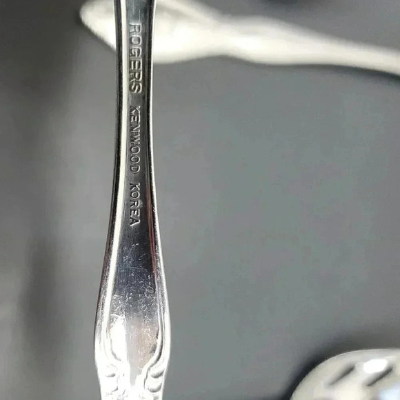 Flatware Stainless Steel Korea Letter "H" Engraved On Handle - Picture 9 of 13